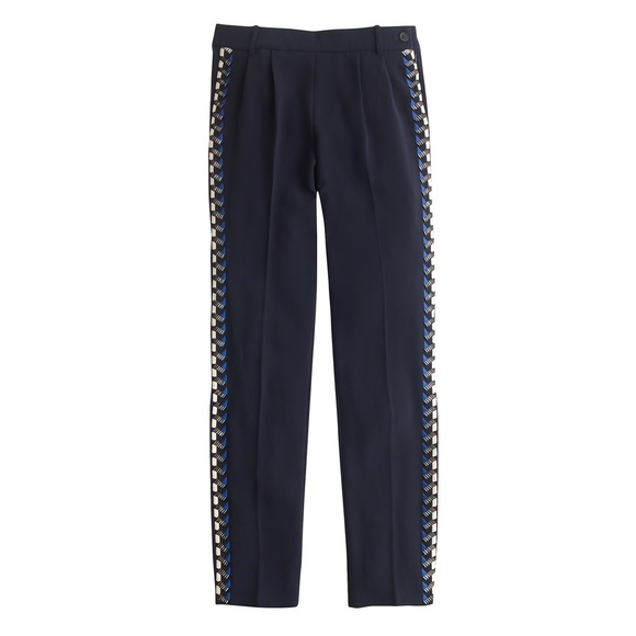 J. Crew Collection Embellished Tux Pant - Picture 3 of 3